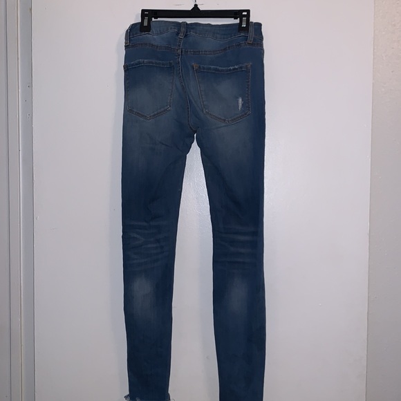 Cute distressed high waist refuge jeans - Picture 2 of 5